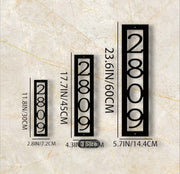 Custom Metal House Numbers