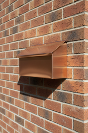 Horizontal Mailbox on Brick Wall