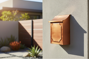 Handmade brushed copper mailbox - hero banner