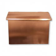 Large Copper Mailbox Close-up