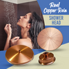 Rain Fall Shower Head, 7.5" Copper Rain Shower Head for Indoor Outdoor